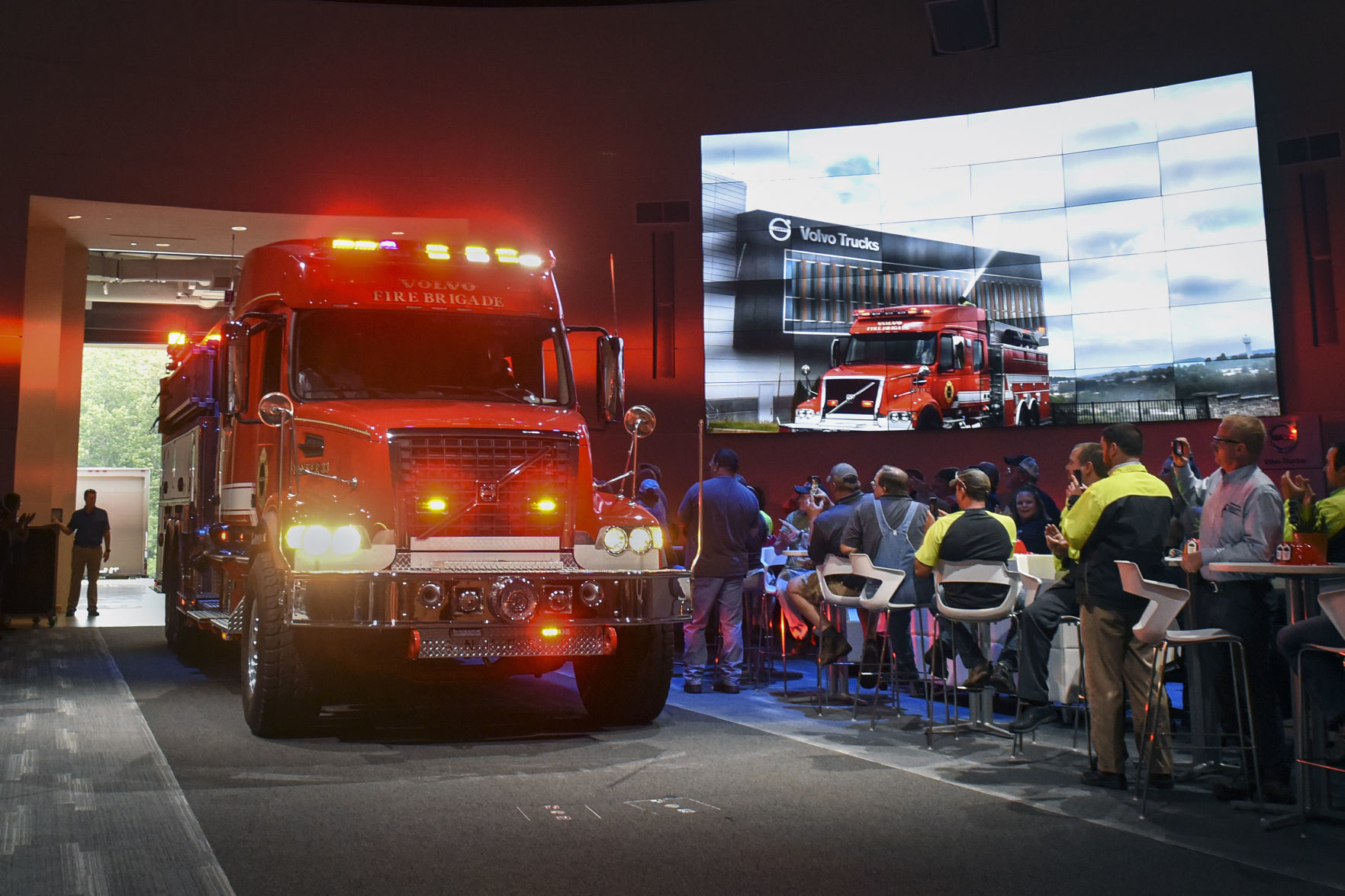 Volvo Trucks donates 'one-of-a-kind' fire truck to Pulaski County